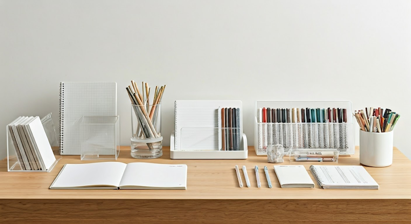Organise Your Study Space with MUJI Stationery Essentials