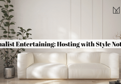 Minimalist Entertaining
