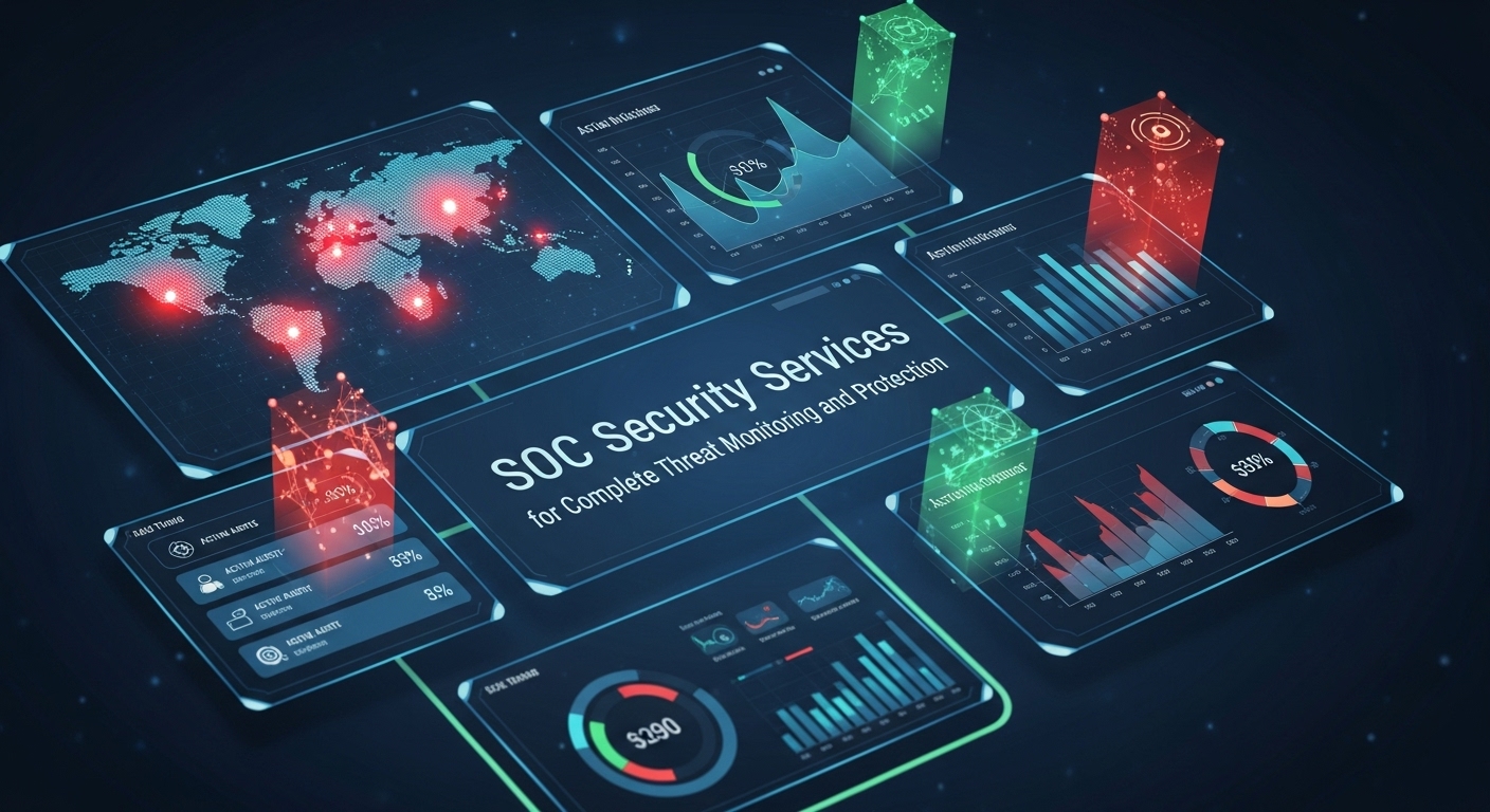 SOC Security Services for Complete Threat Monitoring and Protection